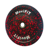 Disco Bumper Olimpico En Caucho Colorfull De 55 Lbs