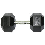 Mancuerna Hexagonal Encauchetada MoviFit 2.5 a 50 kg