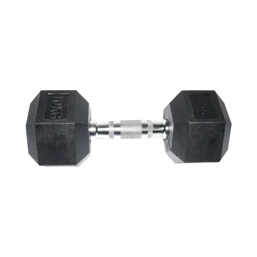 Mancuerna Hexagonal Encauchetada MoviFit 2.5 a 50 kg