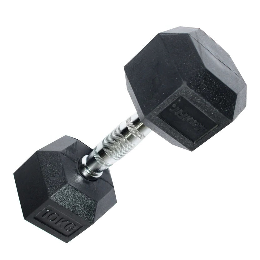 Mancuerna Hexagonal Encauchetada MoviFit 2.5 a 50 kg