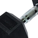 Mancuerna Hexagonal Encauchetada MoviFit 2.5 a 50 kg