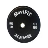 Disco Olimpico En Caucho De 10LBS-35LBS Buje En Acero