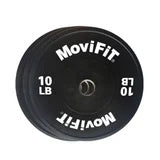 Disco Olimpico En Caucho De 10LBS-35LBS Buje En Acero